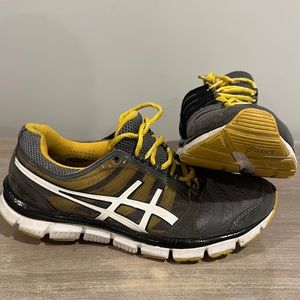 Asics Mens Gel Sting 33 T12JQ Gray Running Shoes